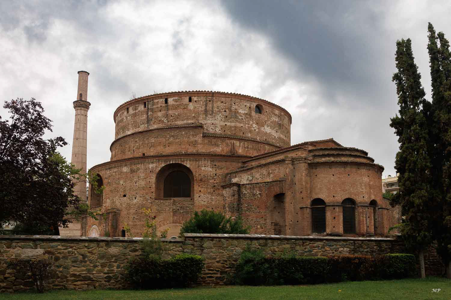 La Rotonde St-Georges fut construite par les Romains comme lieu de culte au début du IVe siècle 