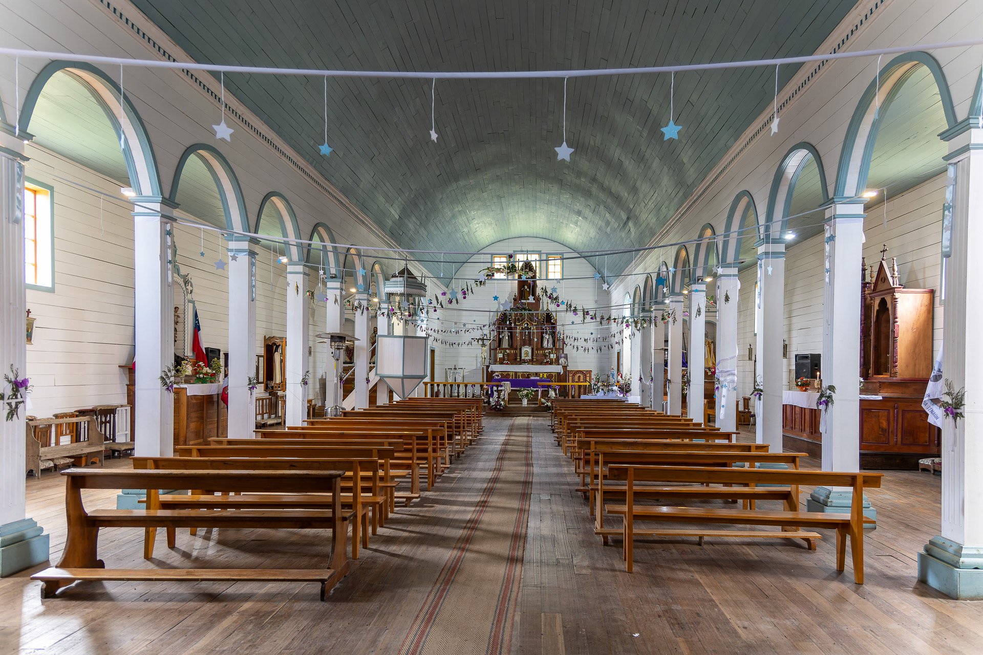 L'île de Chiloé - Église de Tenaun