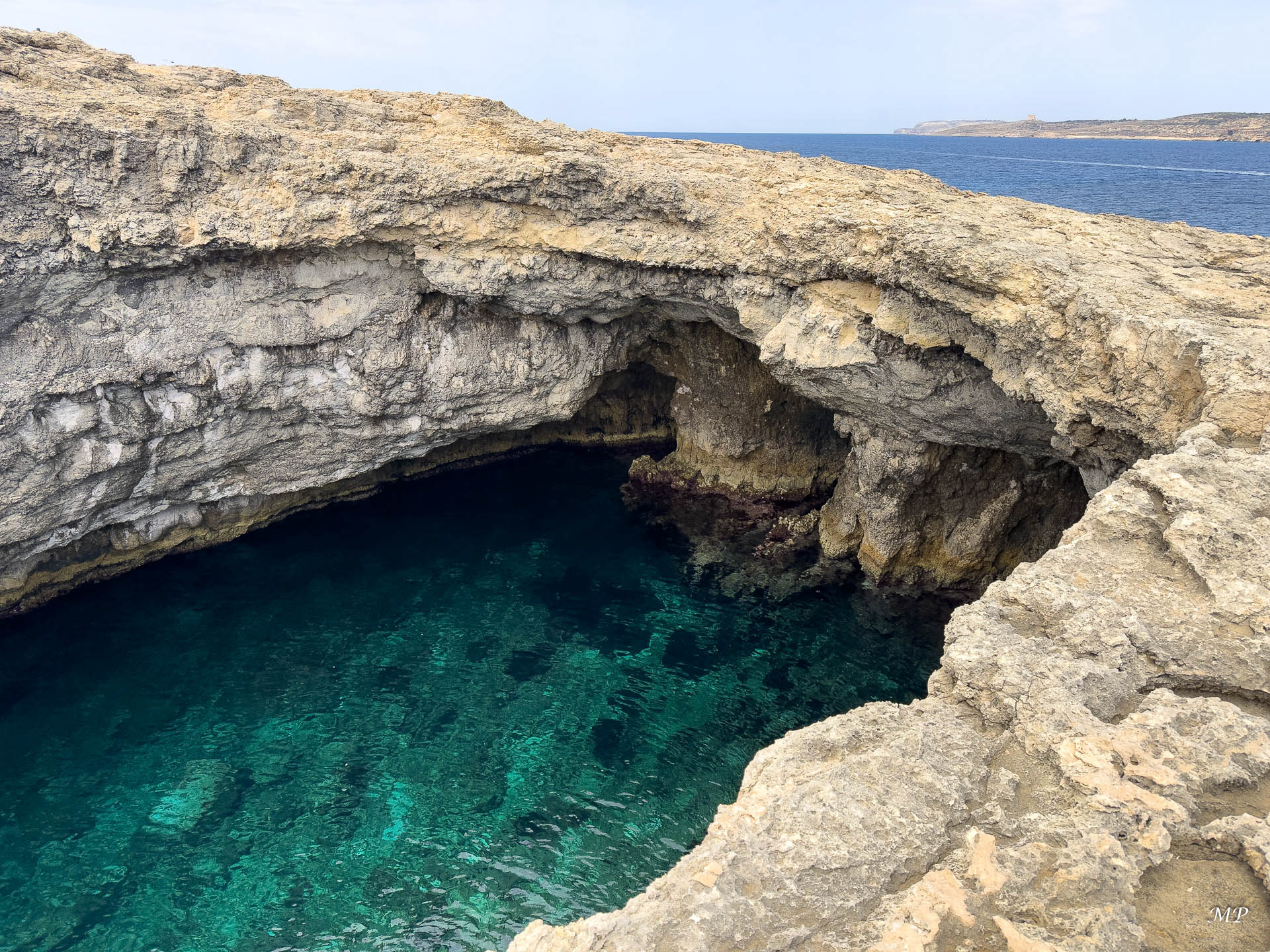 Malte  -  Marfa, le lagon de Corail
