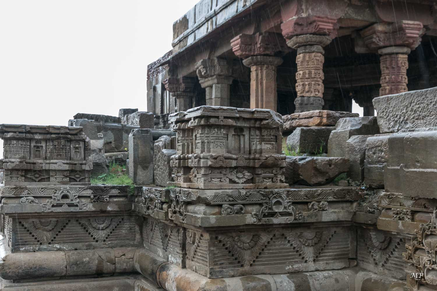 Abhaneri, le Temple d'Harshat Mata