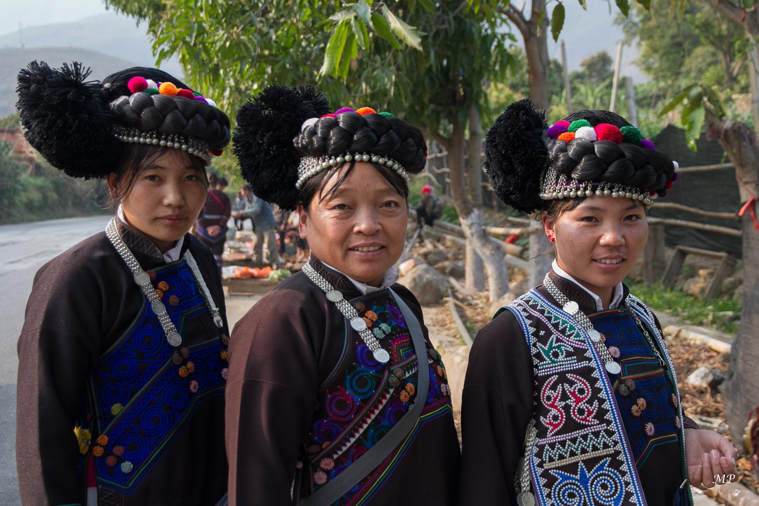 Une mère et ses filles (Yunnan)