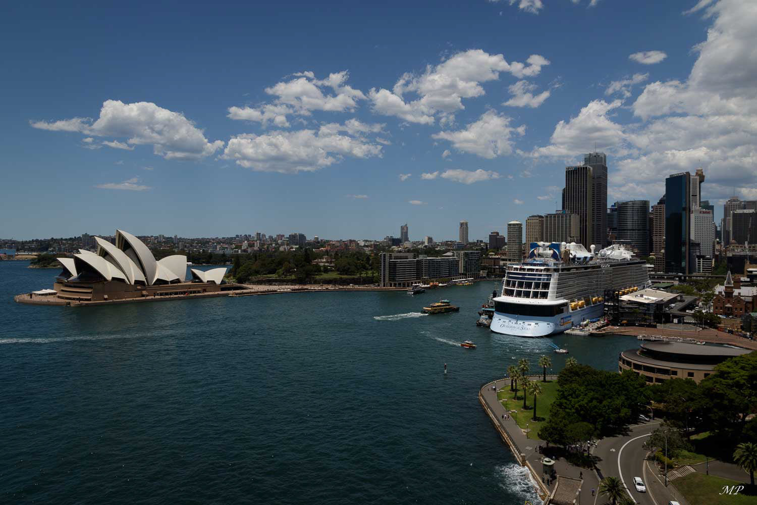 L'Opéra vu d'Harbour Bridge