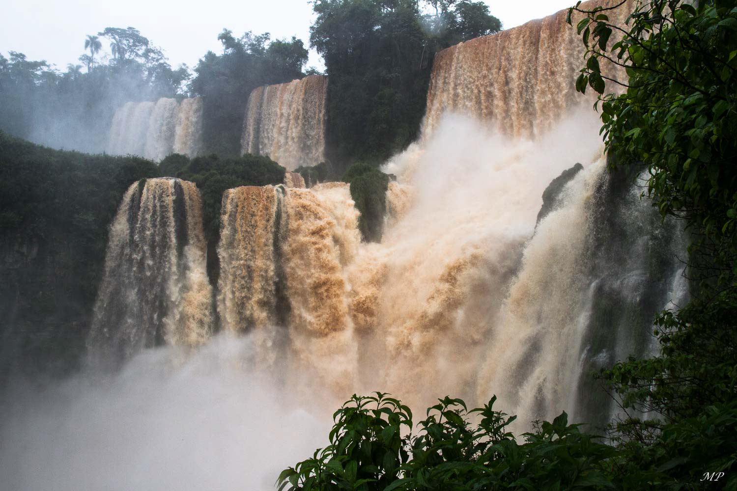 Les chutes d'Iguazù