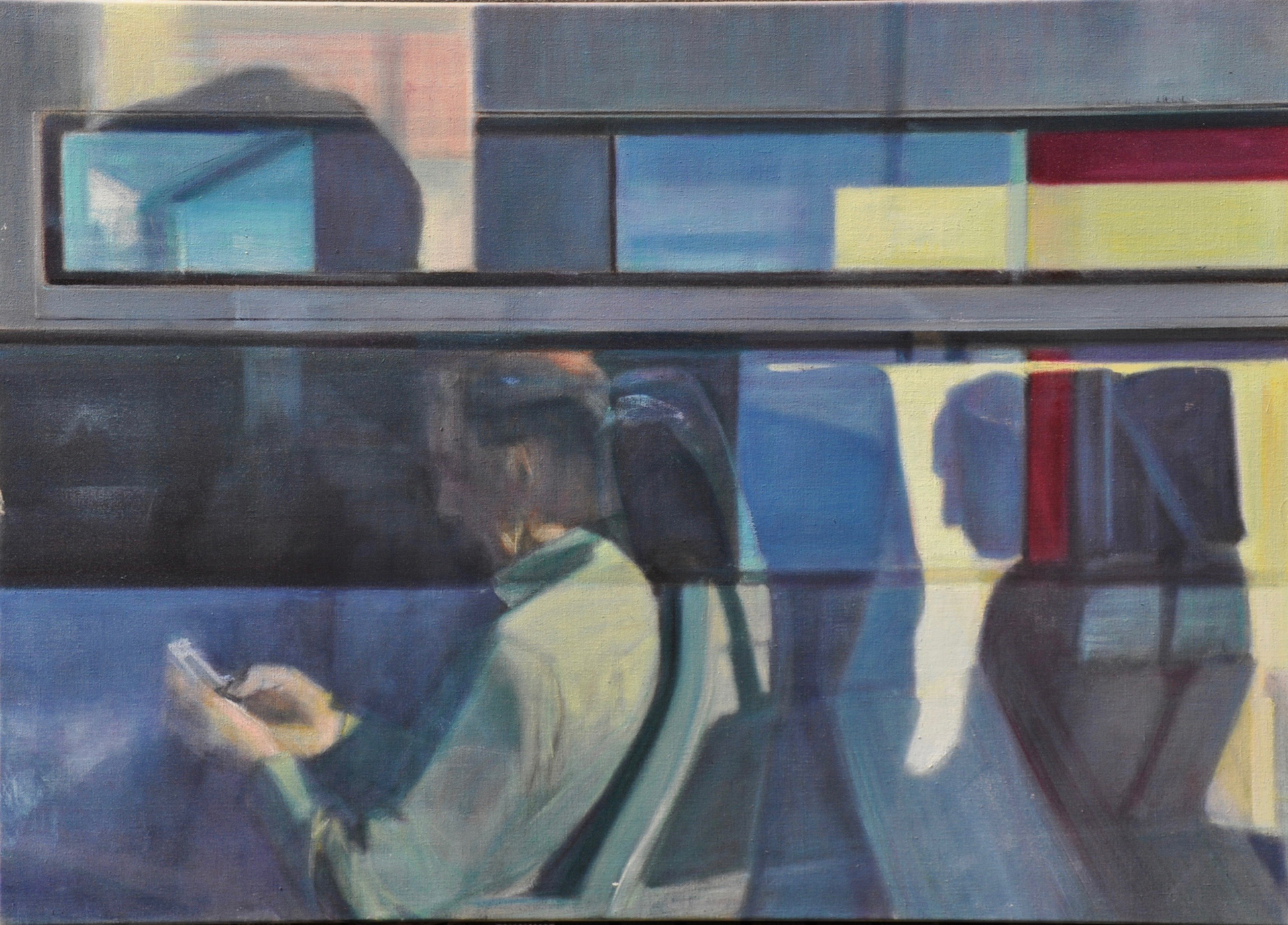 Traveling 3, canvas, 80 x 120 cm, 2018