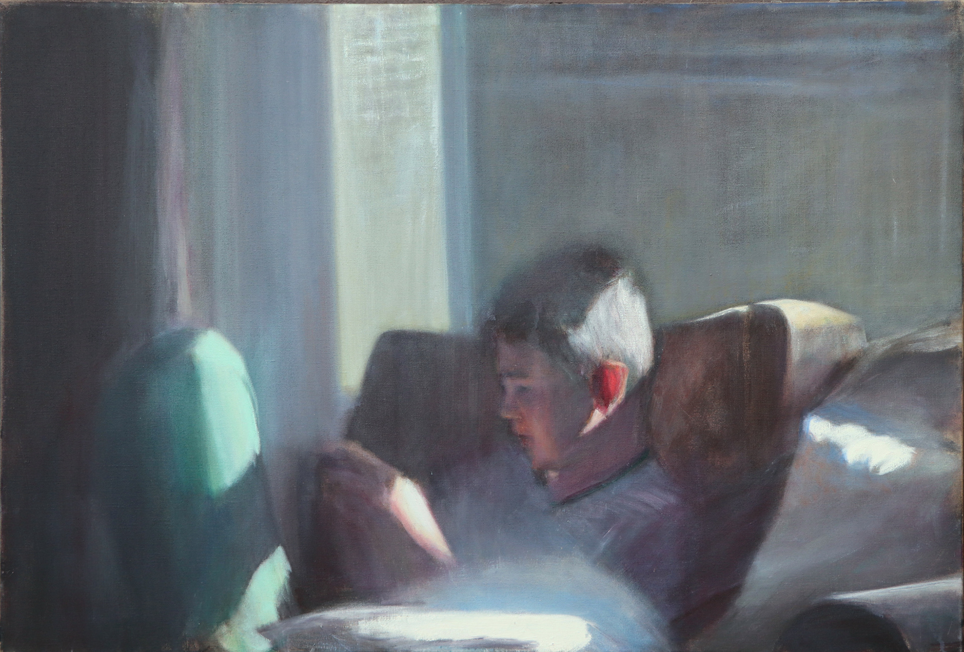 Somewhere 1, canvas, 68 x 100 cm, 2019