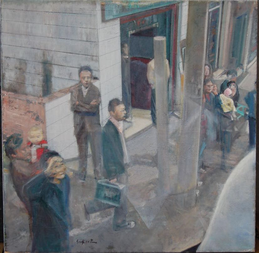 From 'The Emperor's Tomb', canvas, 90 x 90cm, 2007
