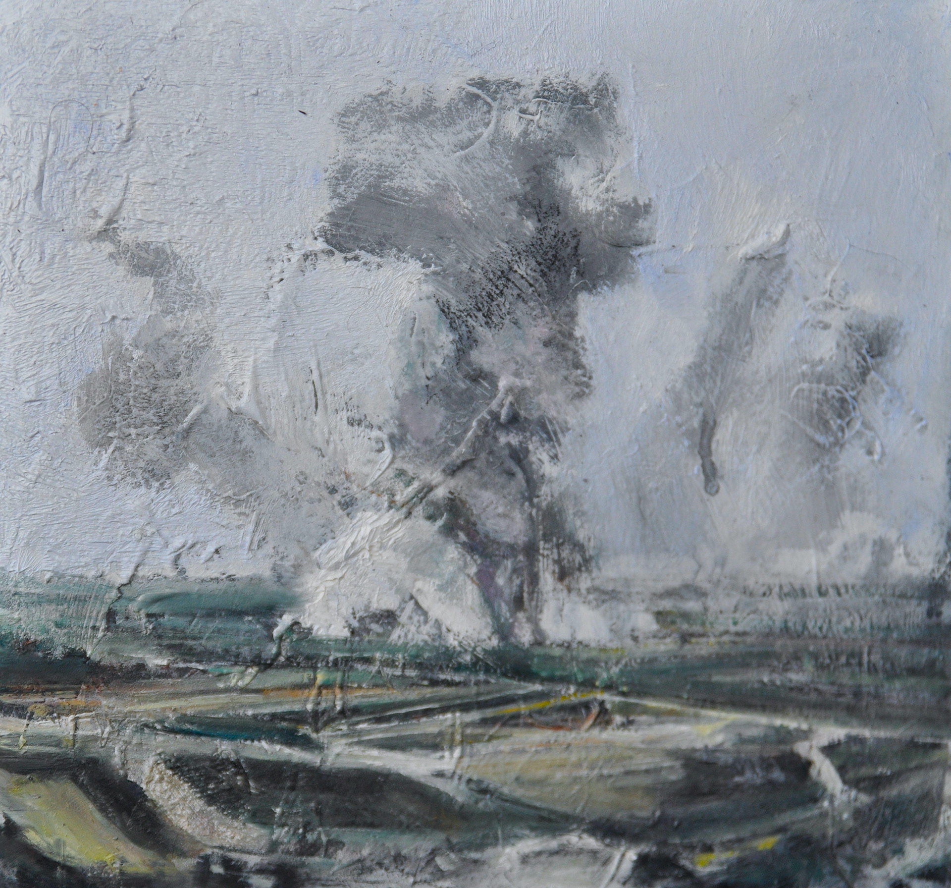 From 'Wounded city', plexiglass, 21 x 30 cm, 2012