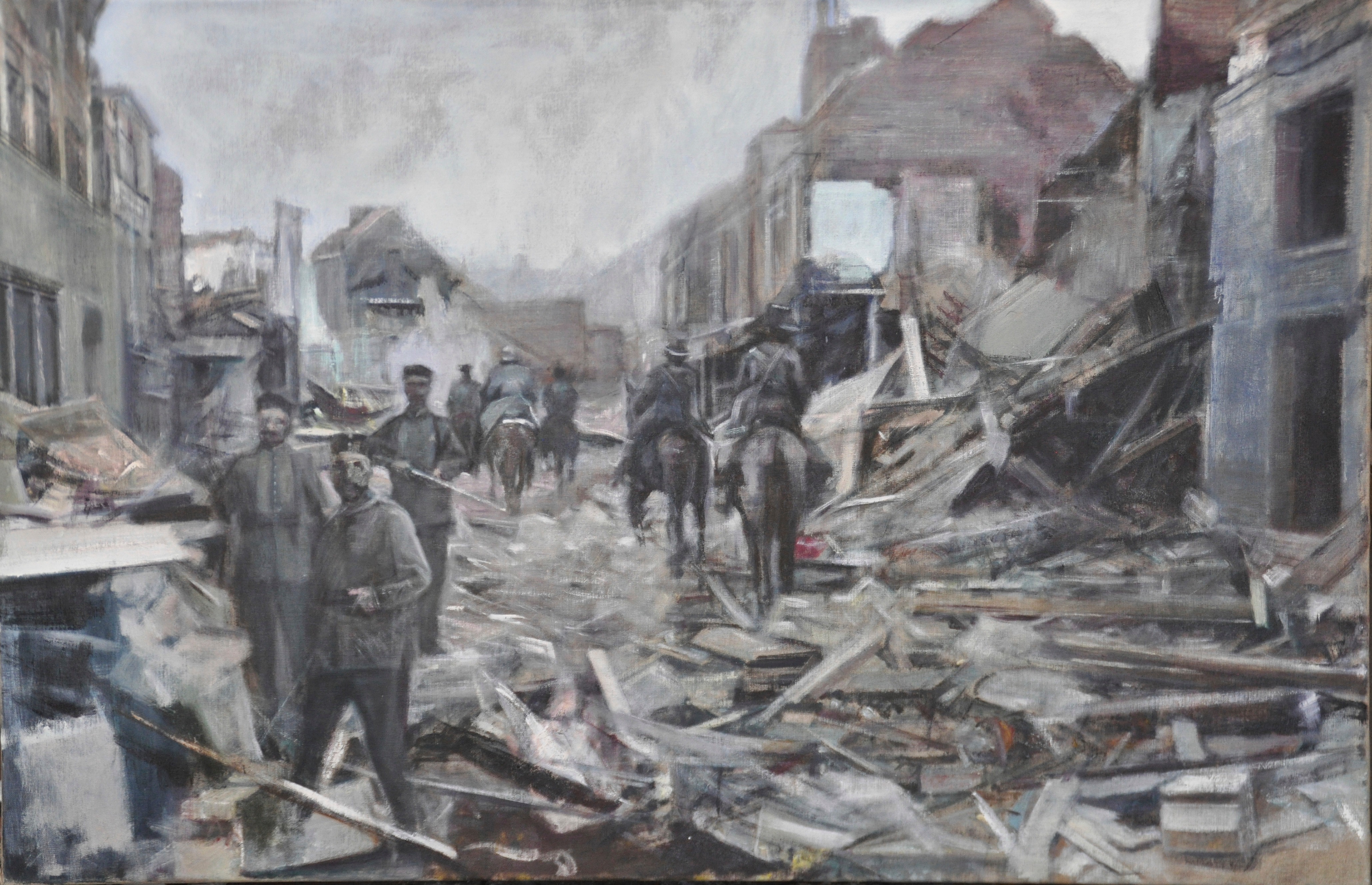 From 'Wounded city', 75 x 115 cm, 2012