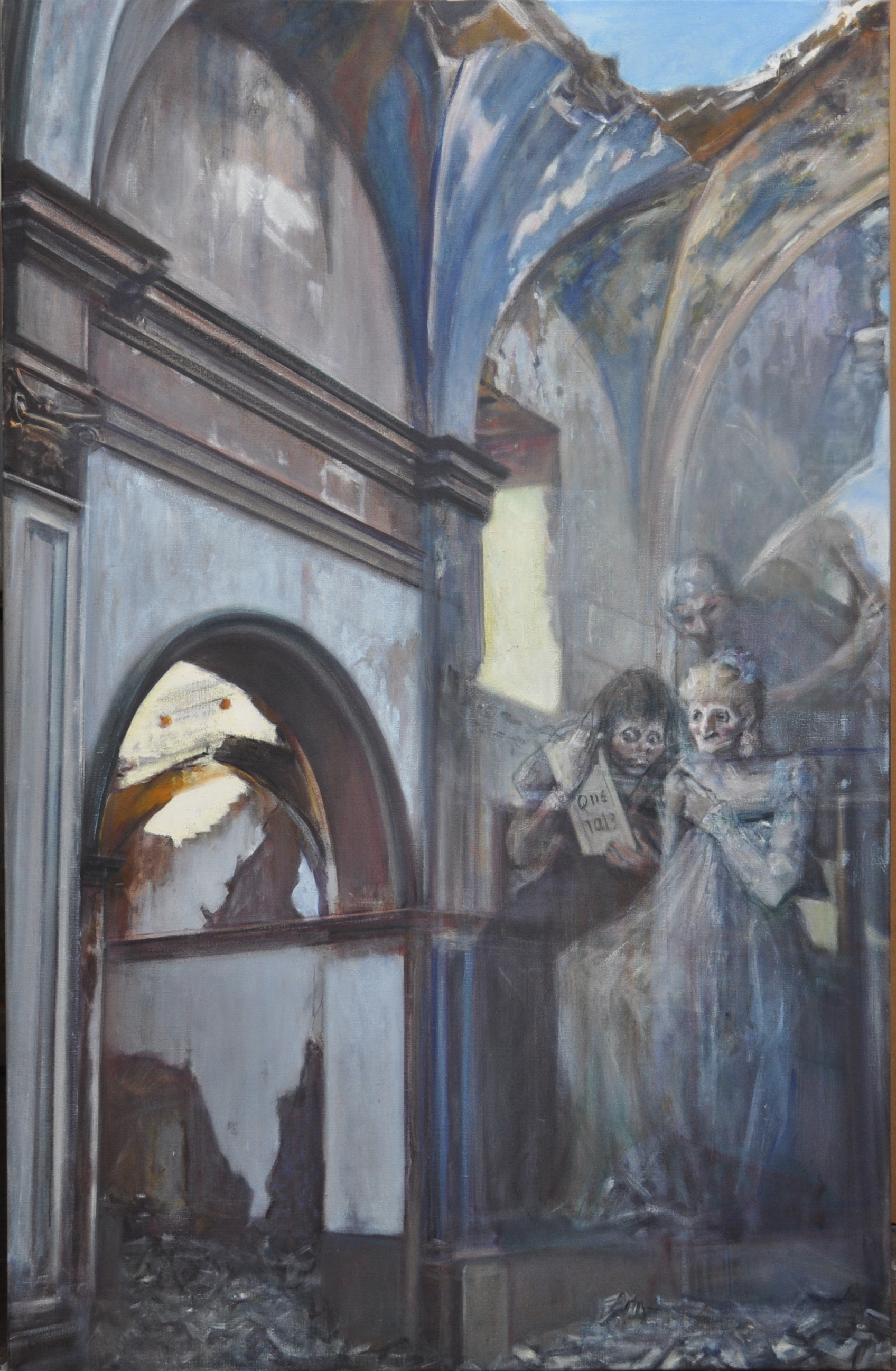 Decline, canvas, 145 x 95 cm, 2017