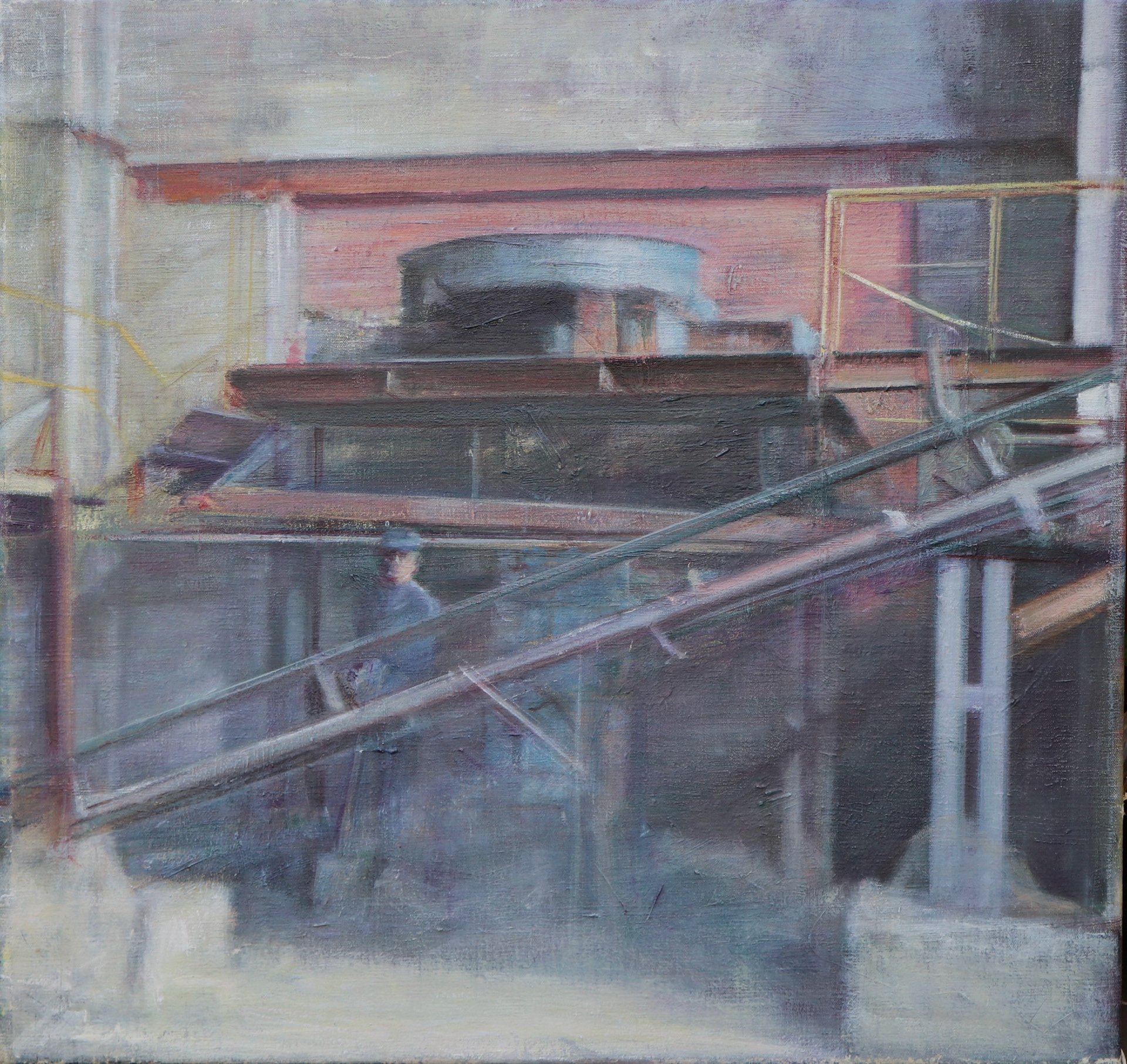 Scheerlicht op machine, 50 x 53 cm