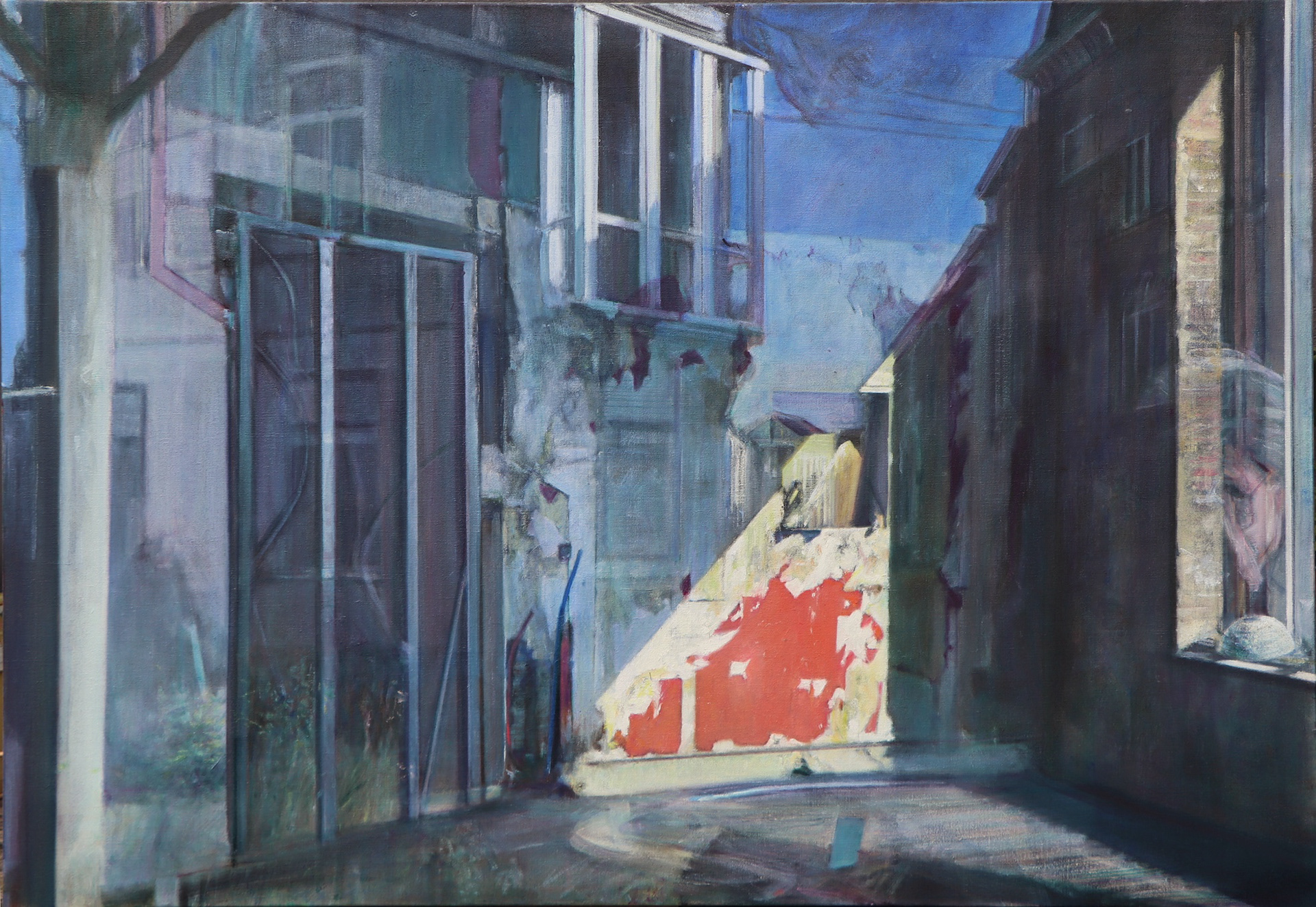 Infiltration, canvas 90x 130 cm, 20220