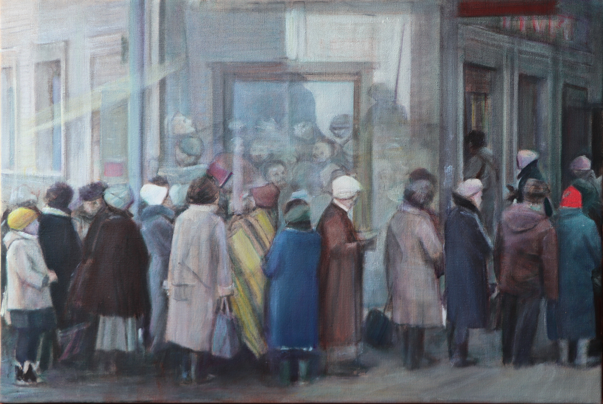 Bethlehem in Russia, canvas, 52 x 75 cm, 2022