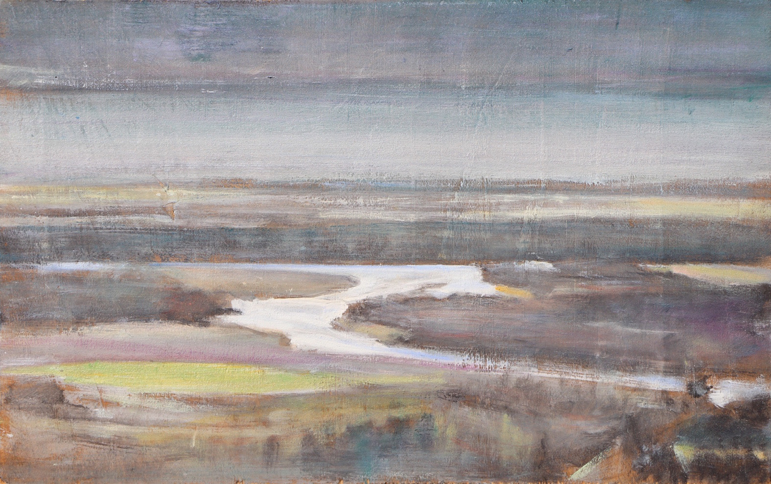 From Scottish Highlands 6, wood, 19 x 30 cm, 2021