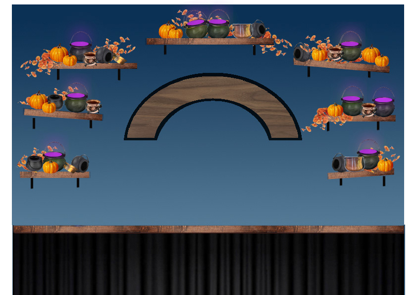 Event design - Harry Potter experience - Photoshop