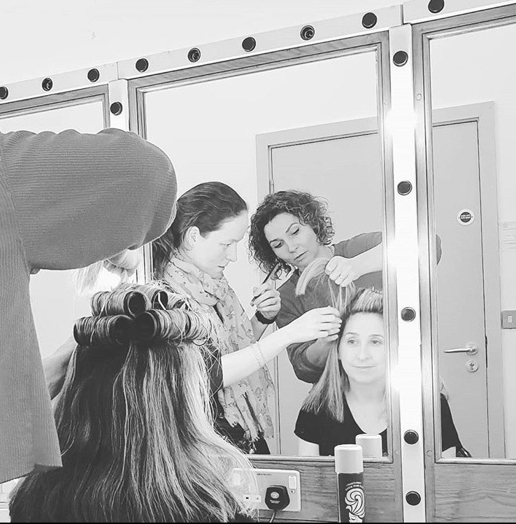 Hair and makeup Shirley Valentine