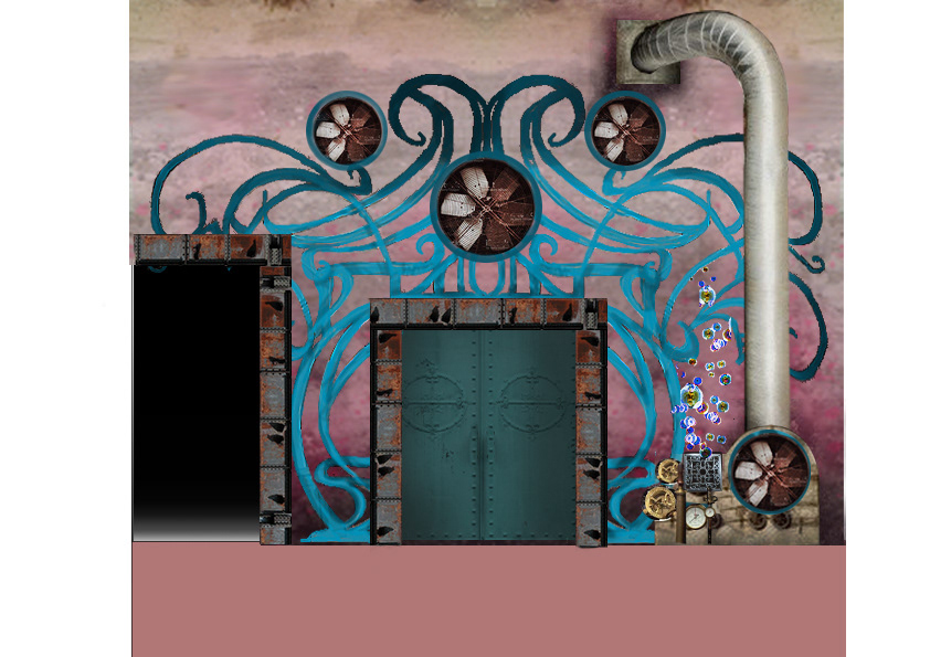 Event design - Wake the tiger - Photoshop