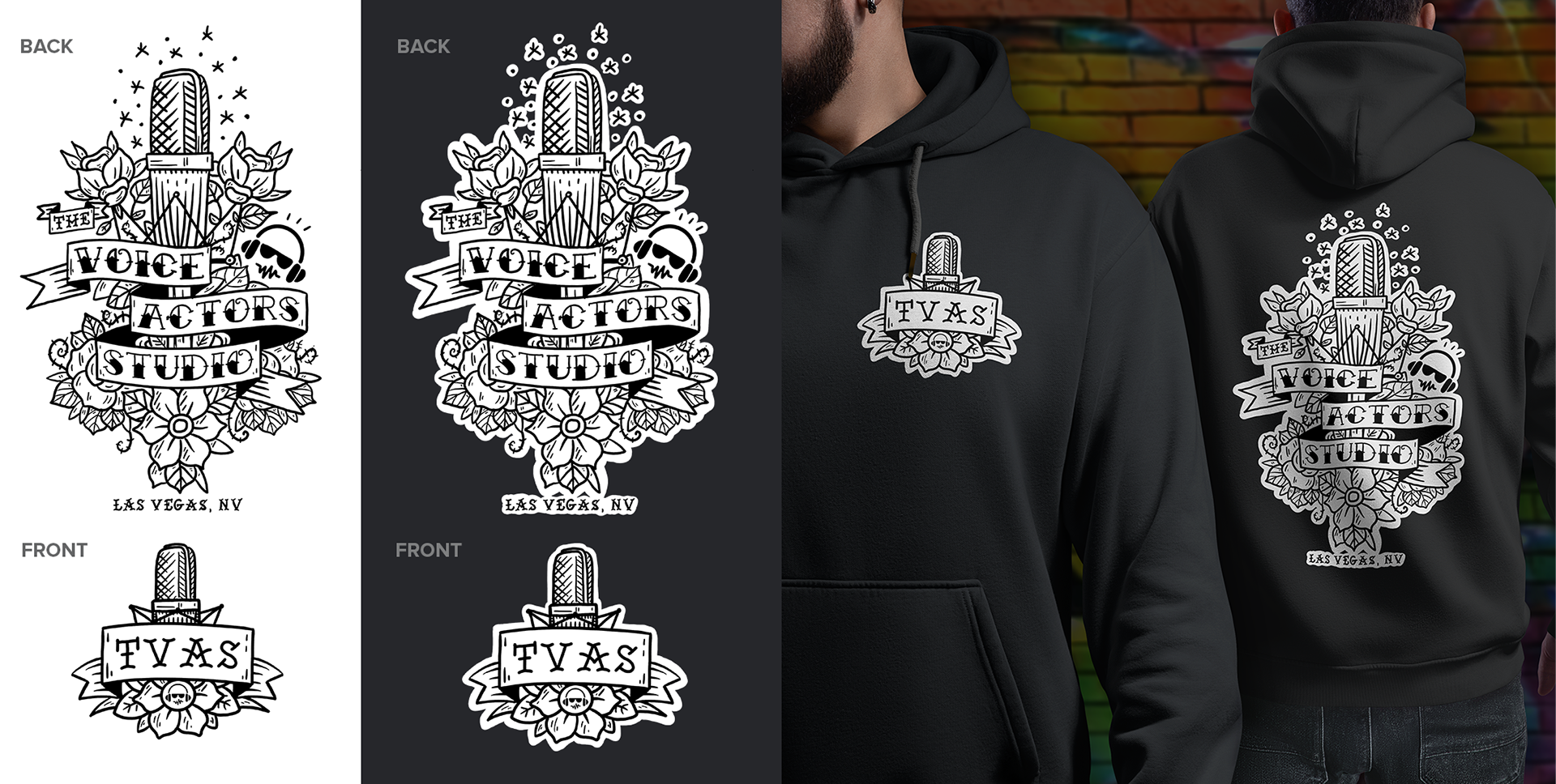 TVAS Pro Plus Exclusive - Tattoo Hoodie
