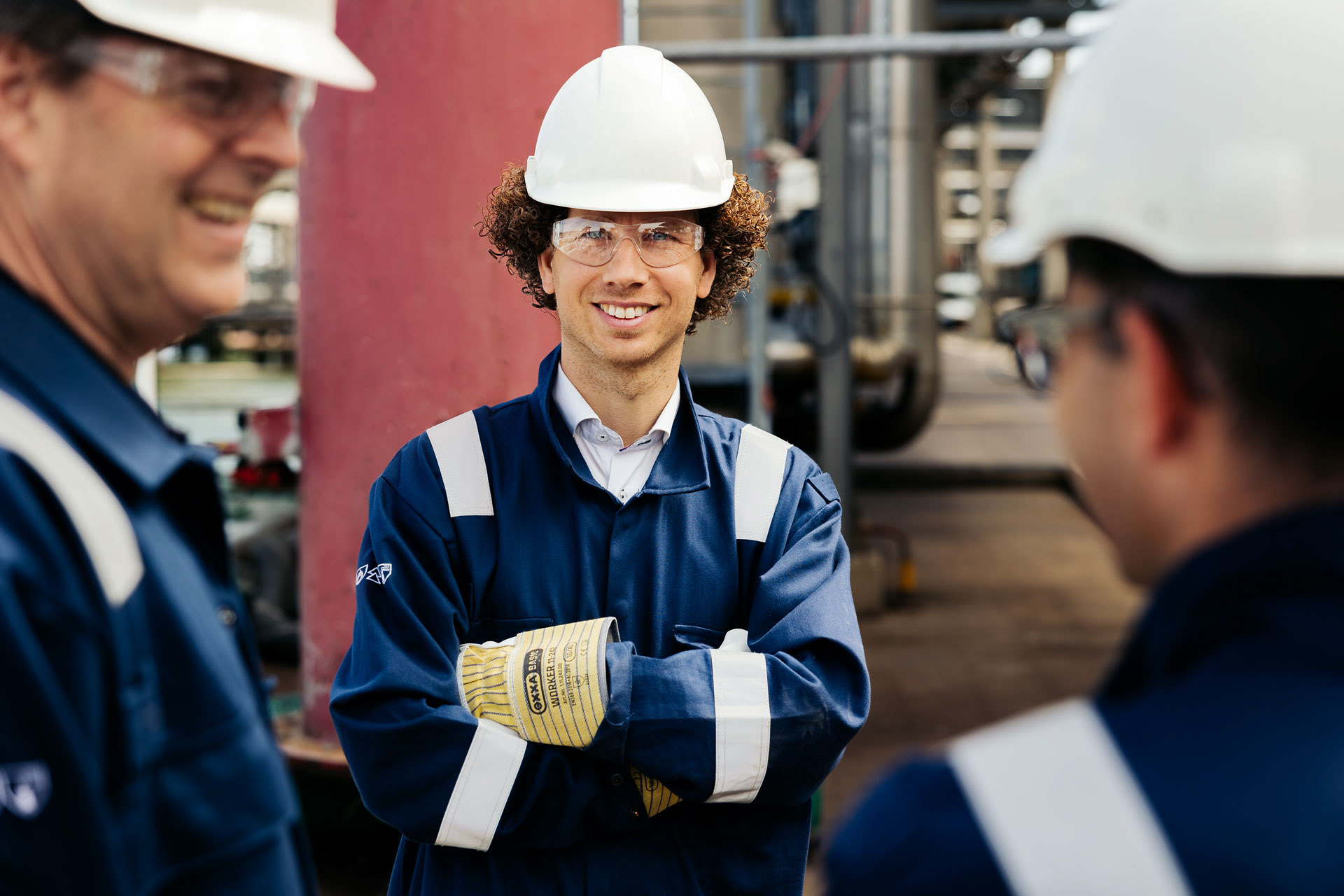 Guided tour for employee's at customer site