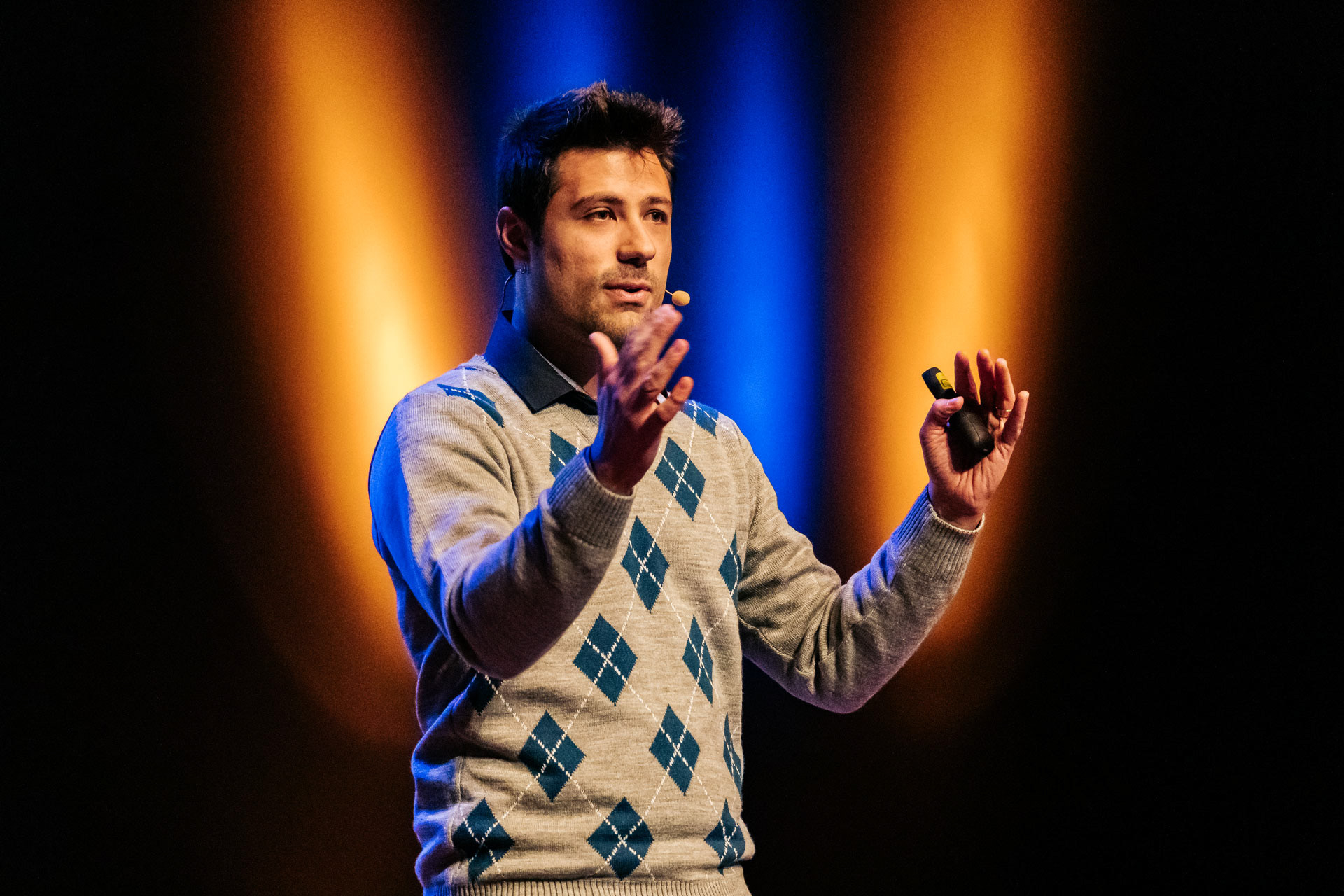 Guest speaker at DDD Europe convention at the Meervaart Theatre