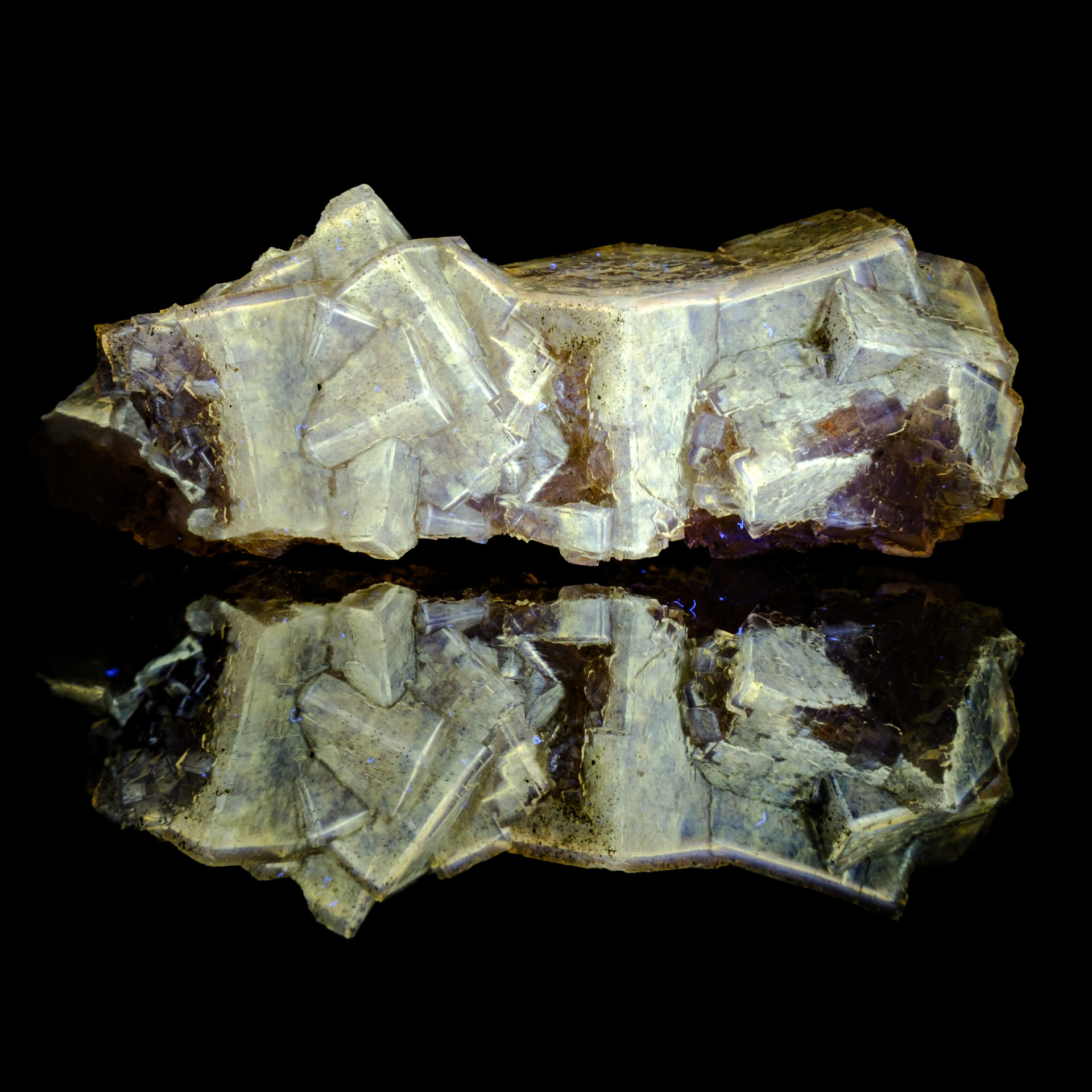 Yellow Honey Fluorite | Moscona Mine, Solis, Asturias, Spain 