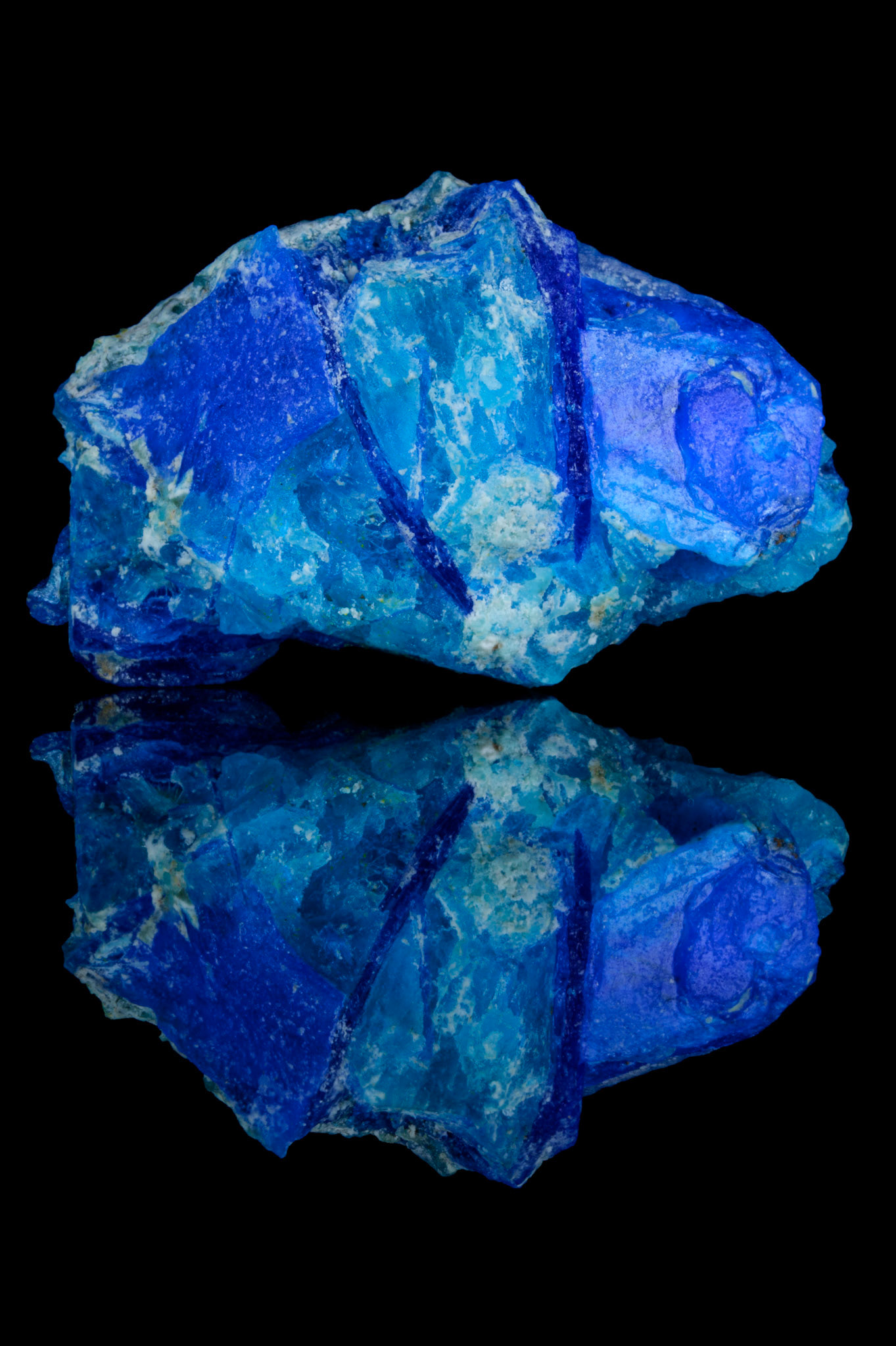 Chalcanthite and Melanterite | Yunnan, China