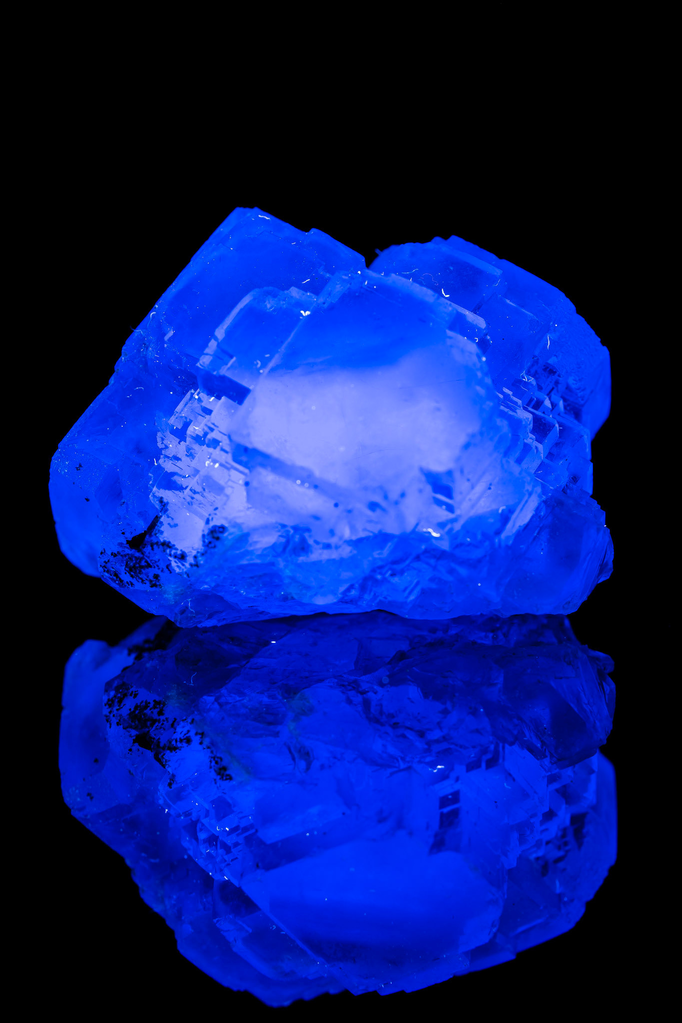 Blue Phantom Fluorite | Yao Gang Xian, China