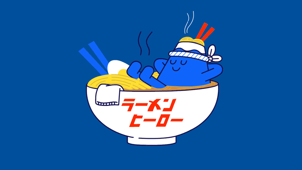 Juan Iyashi x Ramen Hero Mascot