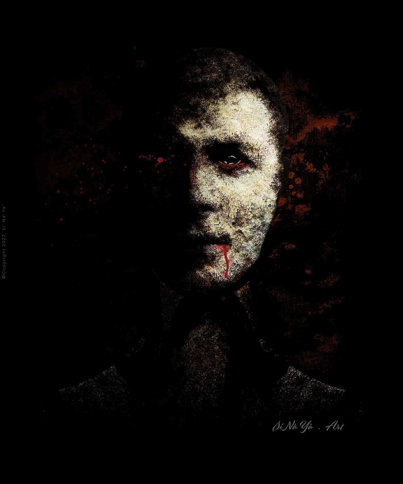Drako the living dead who drinks blood to live