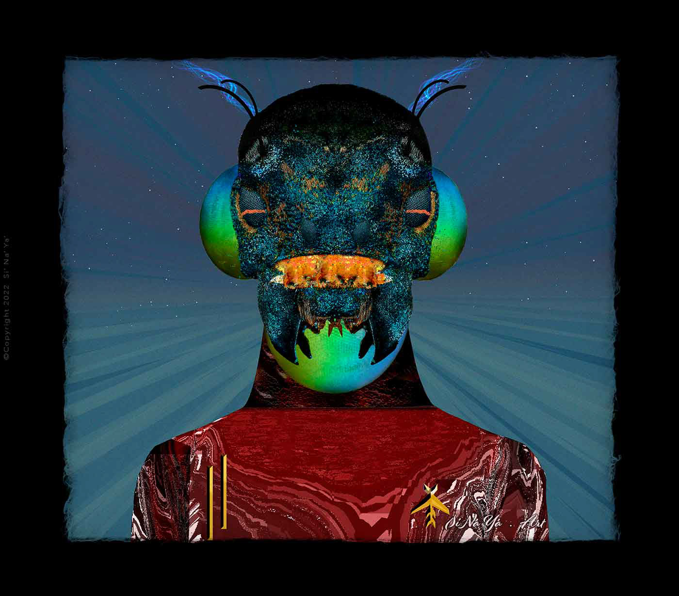 Zarcon an alien from another universe