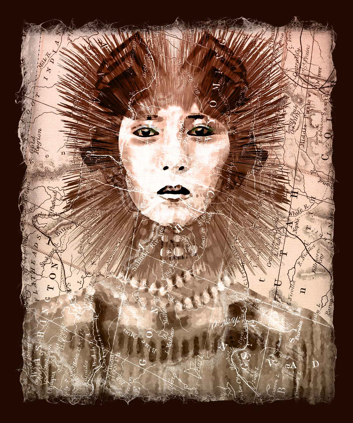She Who Walks with Porcupine a Sioux Medicine Woman