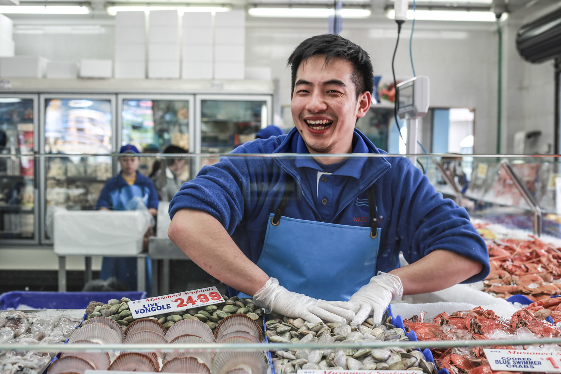 Sydney Fish Markets, Wednesday September 30, 2015 (Marilia Oliva)