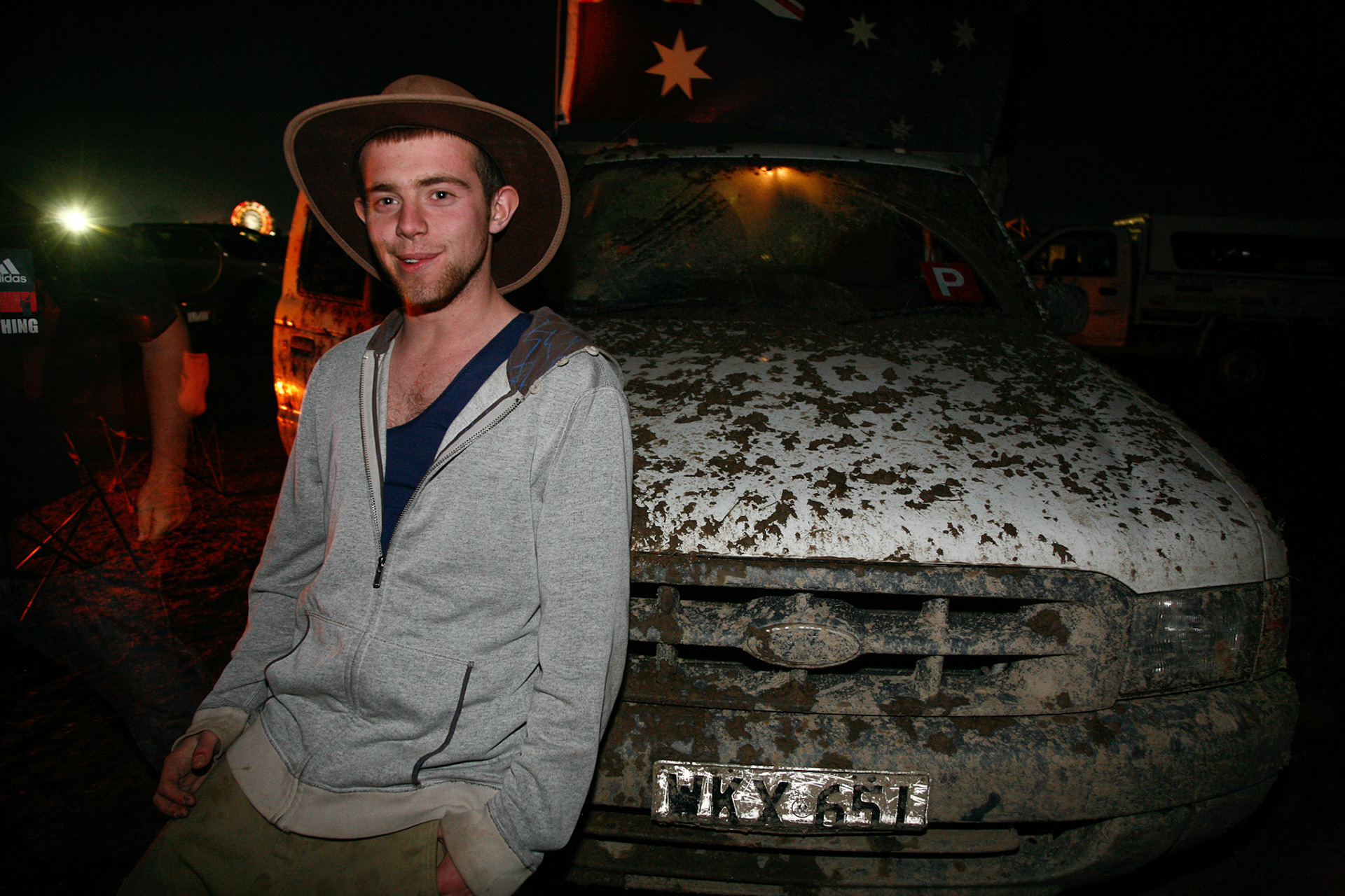 Muddy. Deniliquin Ute Muster. October 2, 2009. Deniliquin, NSW.