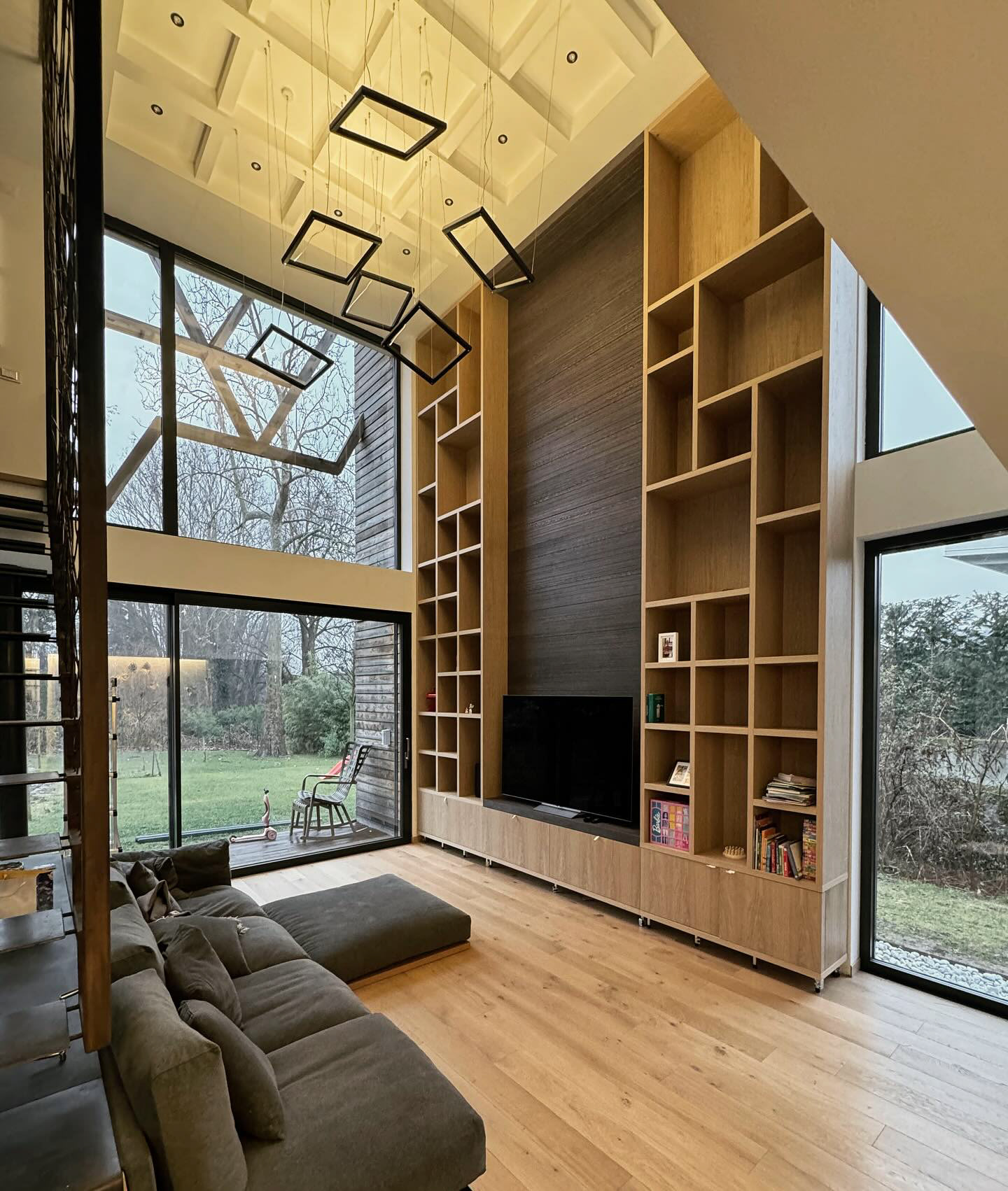 Libreria a doppia altezza