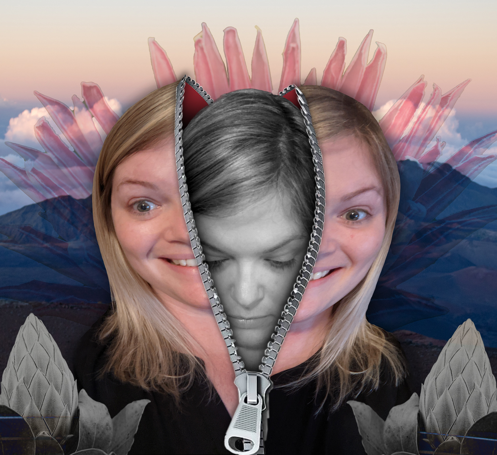 Self Portrait created for Artistic Perspectives class