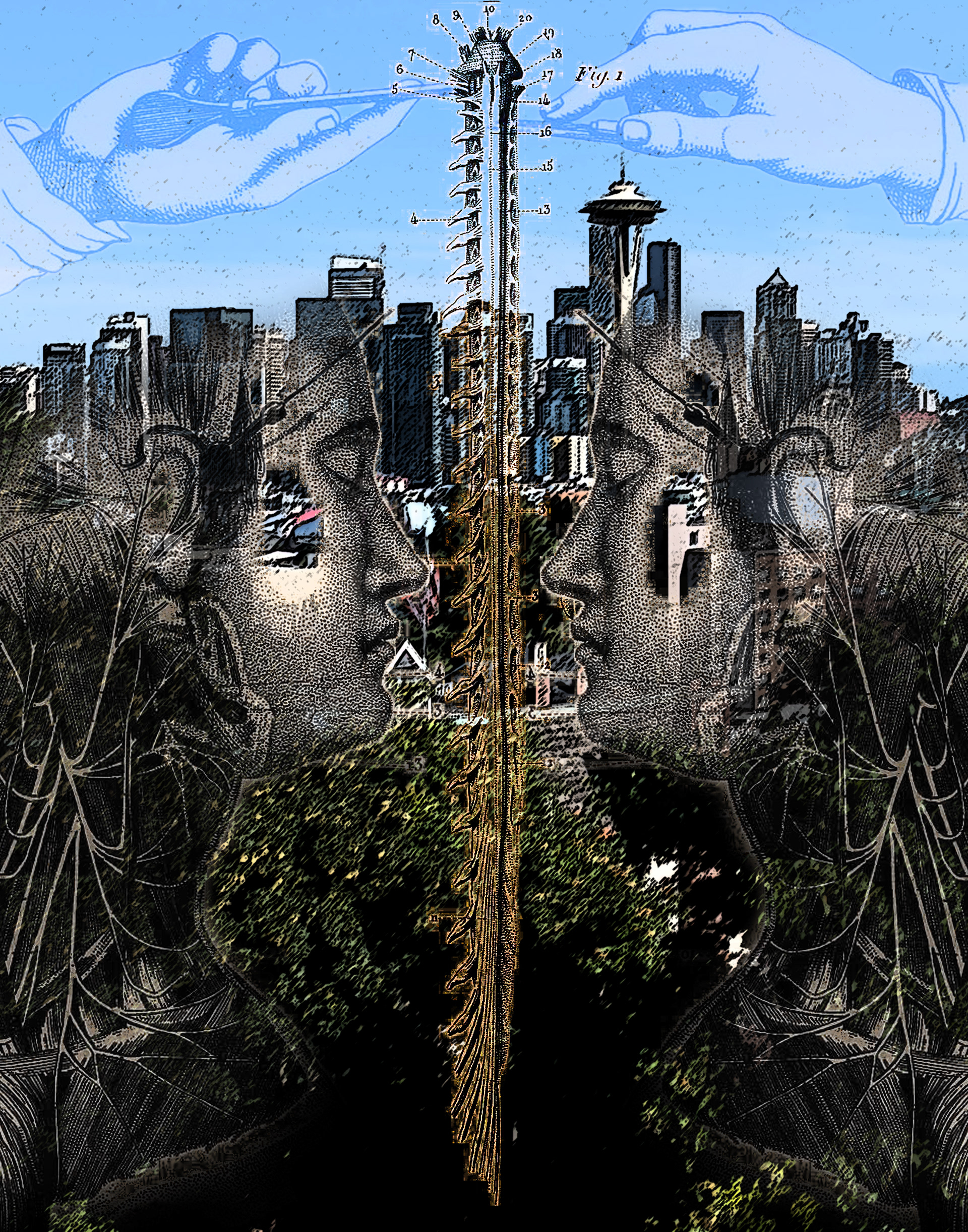 digital photomontage