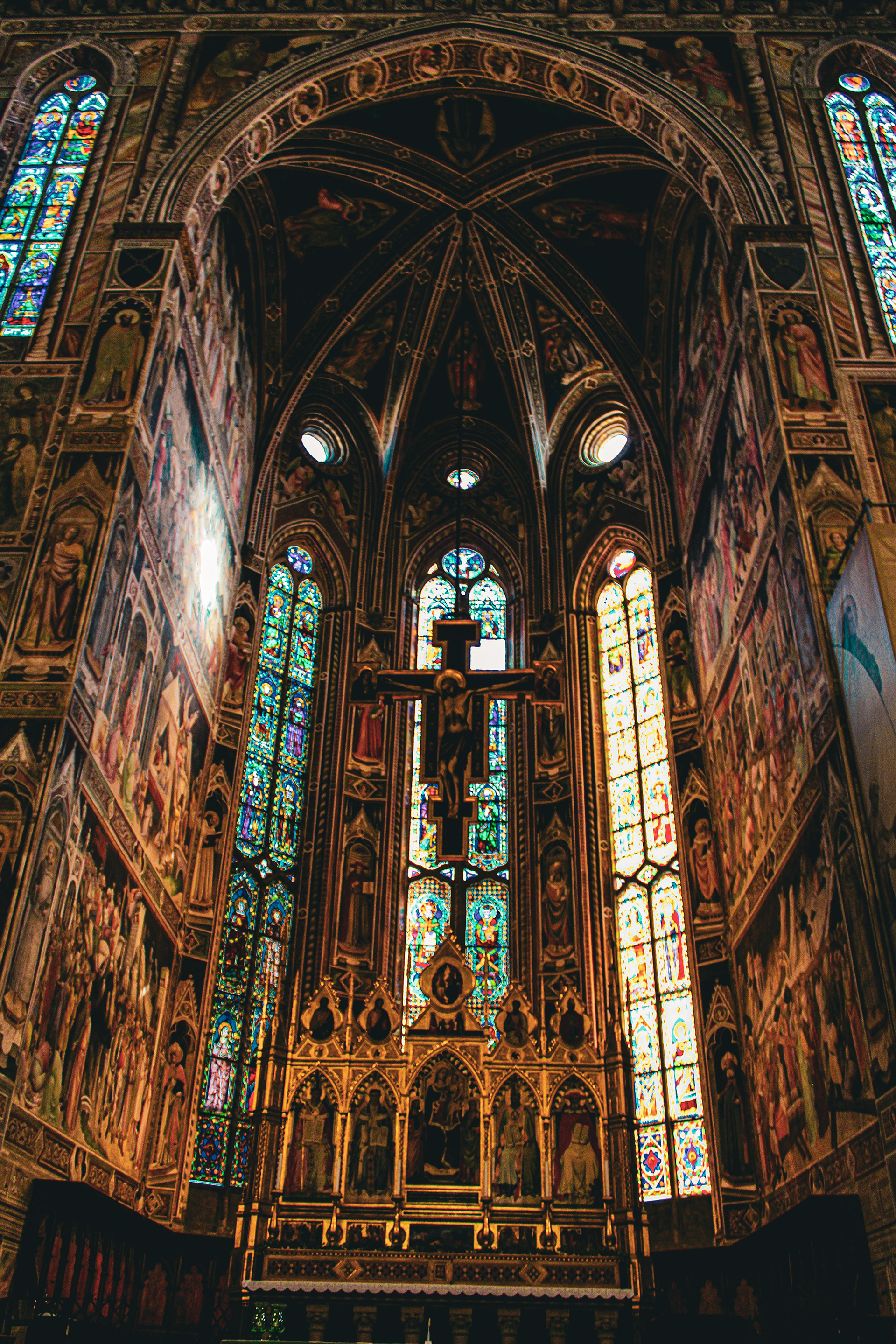Interior of the Basilica of Santa Croce
