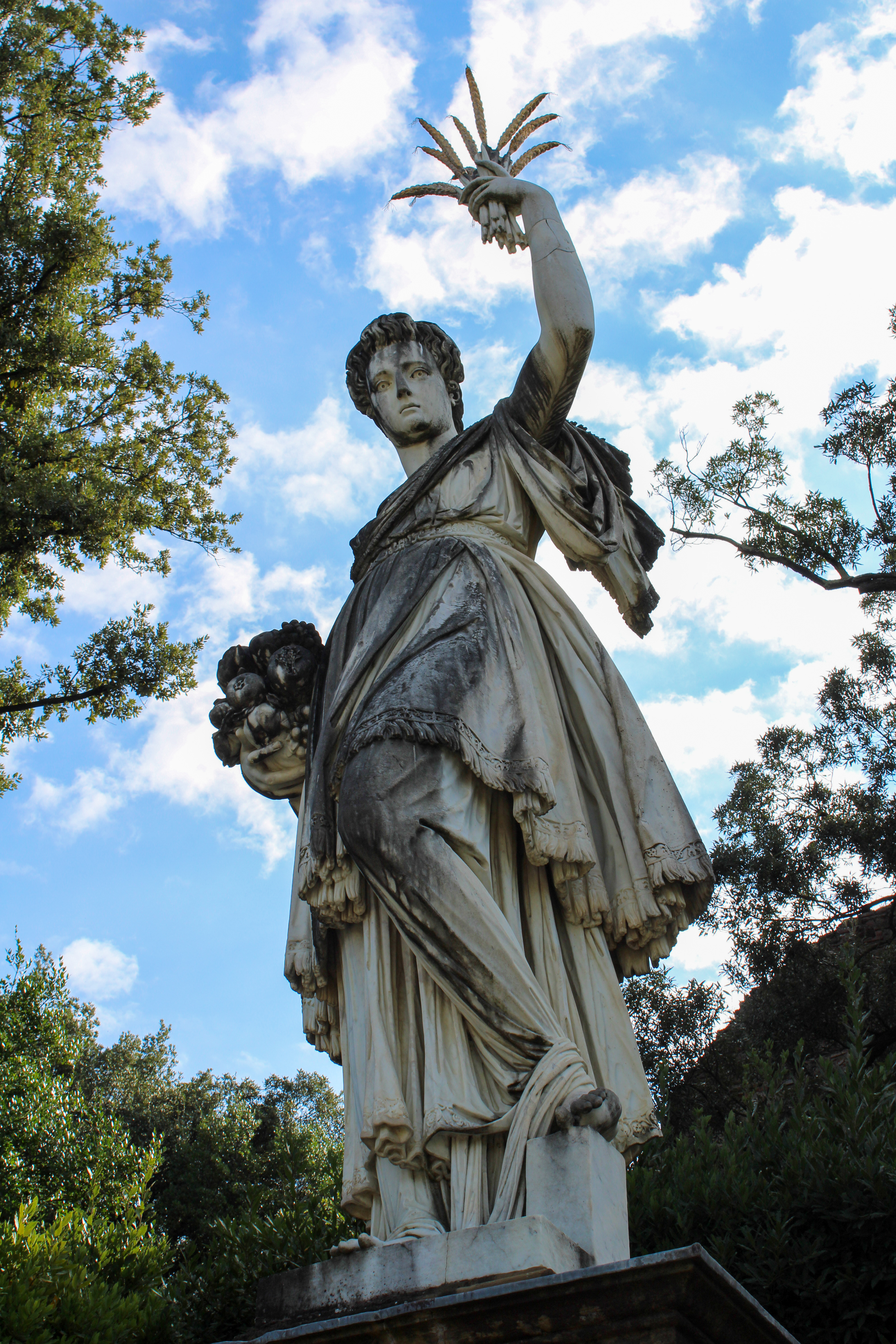 Statue of Ceres inside Boboli Gardens