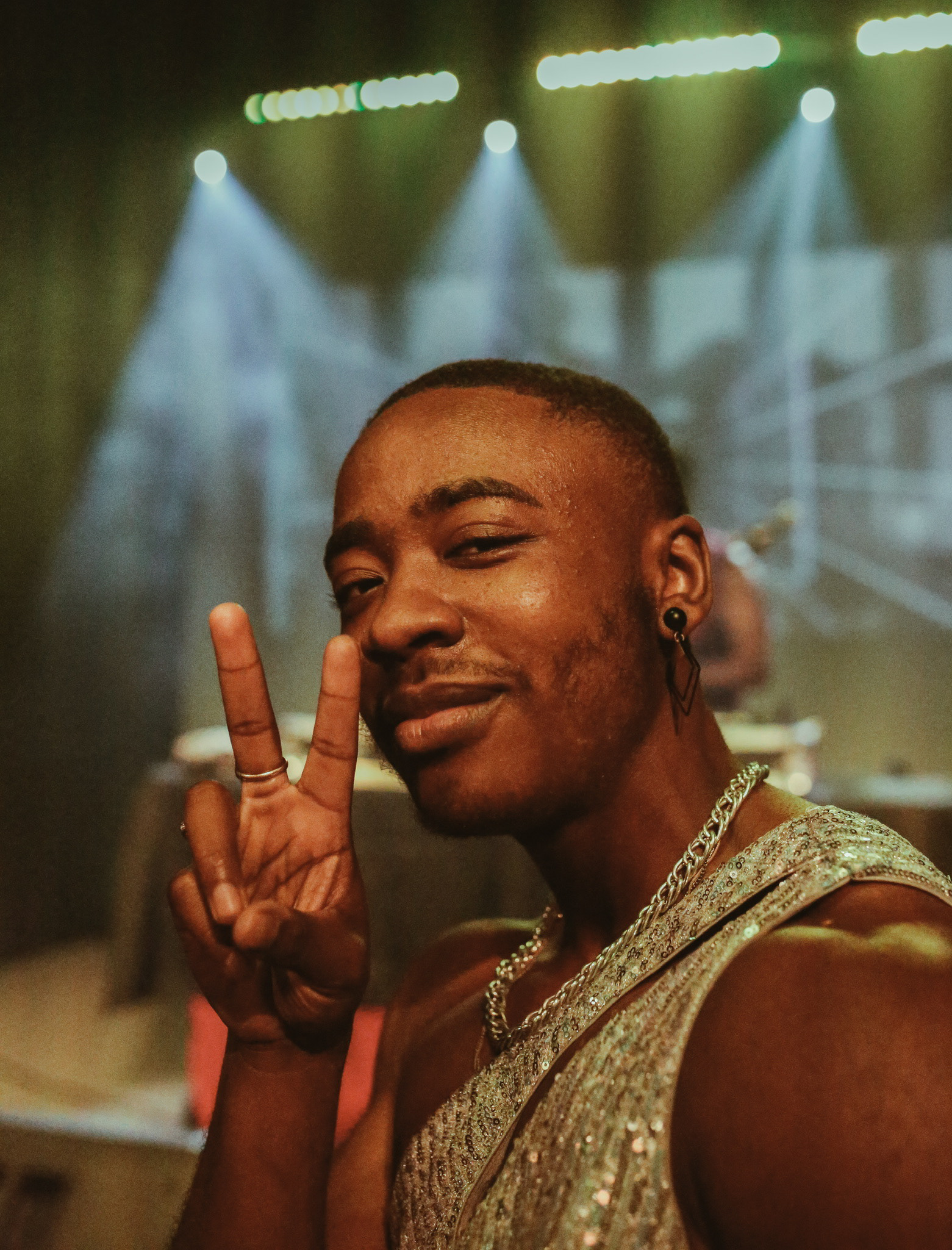"When the opportunity presented itself to have a queer, Black artist capture a queer, Black event, I was psyched to have Jo shoot. Their artistry thrives in dynamic lighting situations!" - Allen Juneau, 2022