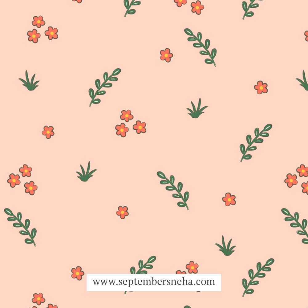 Out on safari Blender Pattern Florals
