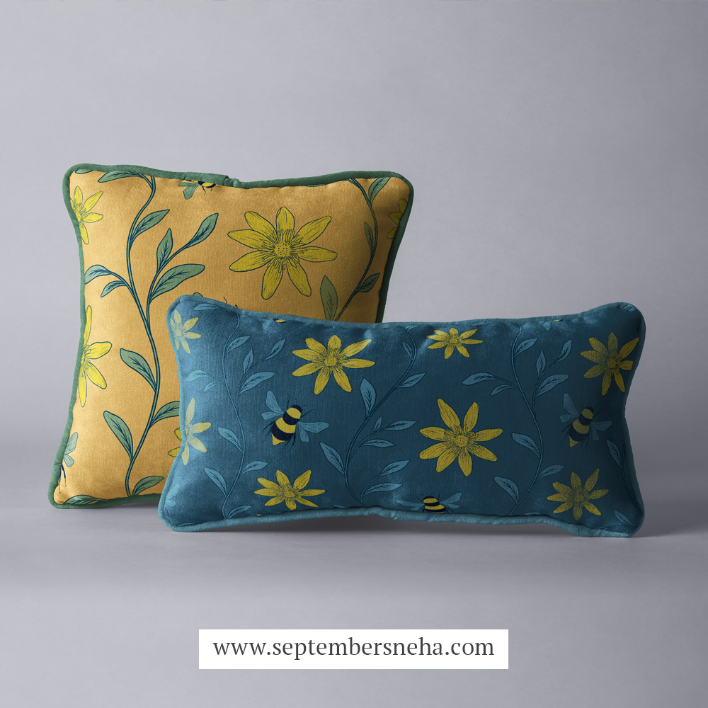 Bees & Florals Mockup