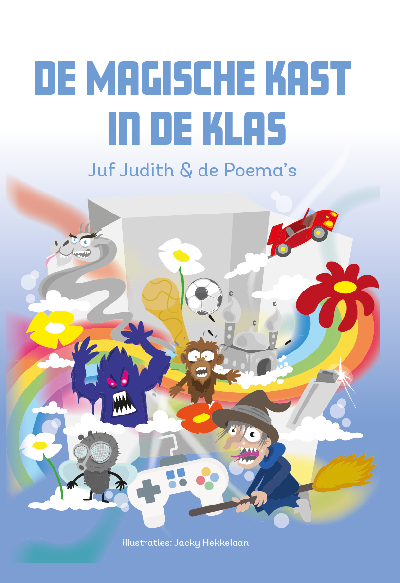 Illustratie voor educatief project 'De Magische Kast in de Klas'