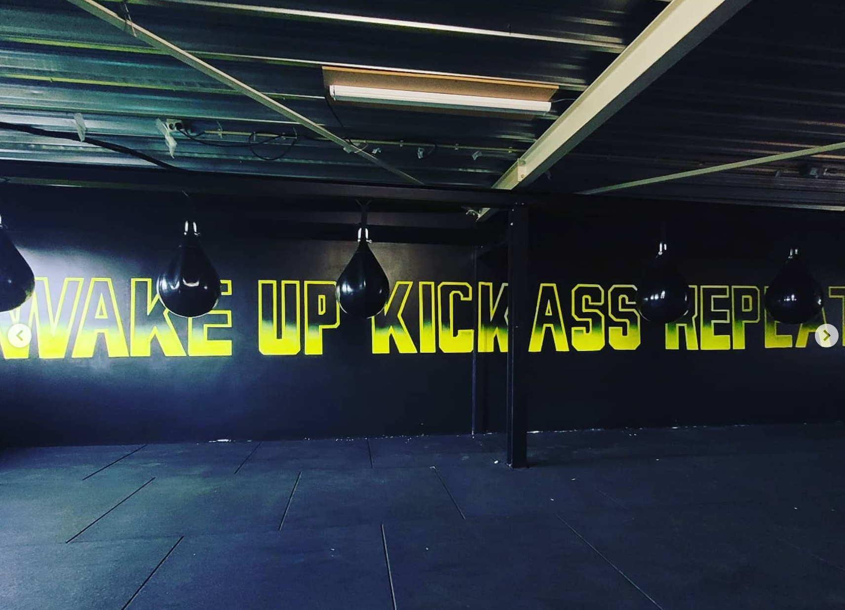 graffiti sportschool wake up
