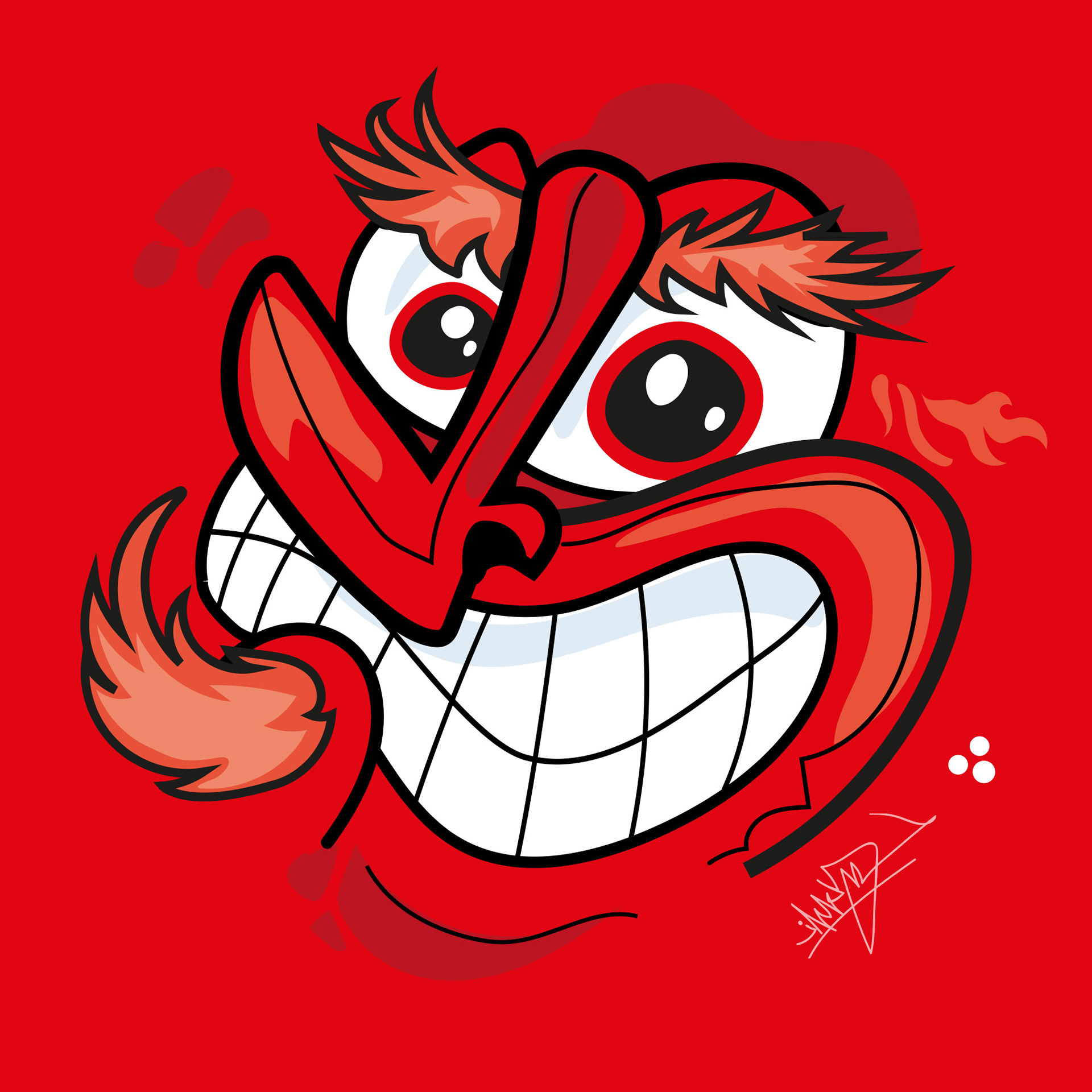 Digitale kunstwerken uit de NFT-collectie 'Mixed Emotions' -red