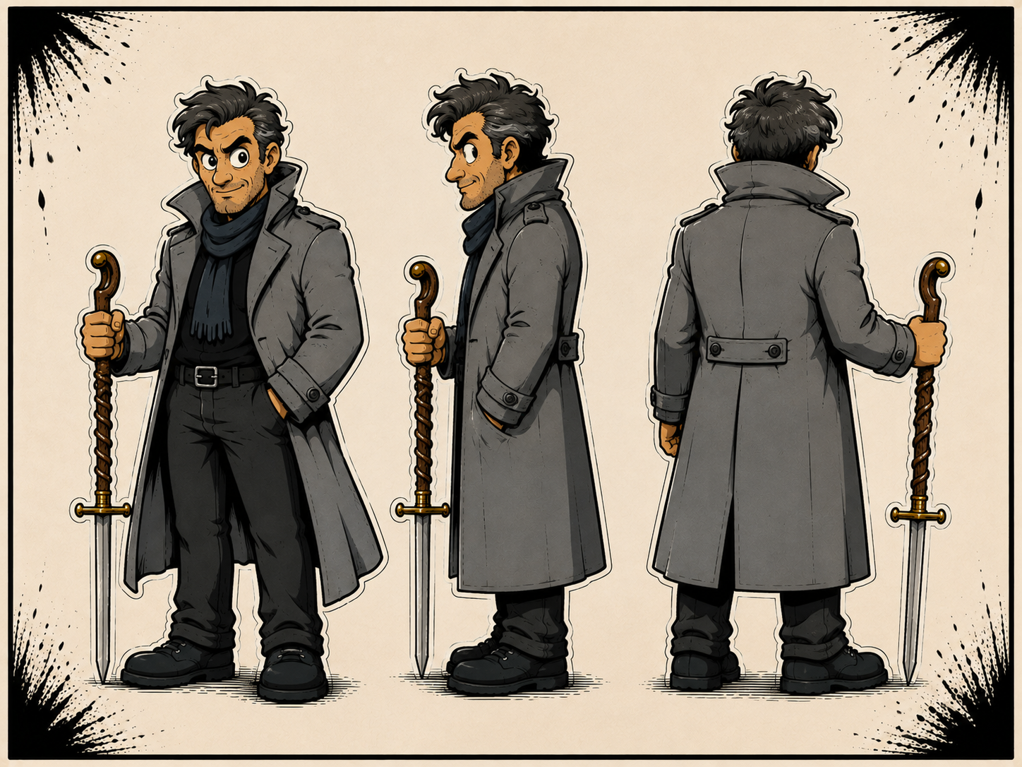 "turnaround De Ridder, graphic novel 'Sem en de Graal — Wachter van de 4 Elementen'"