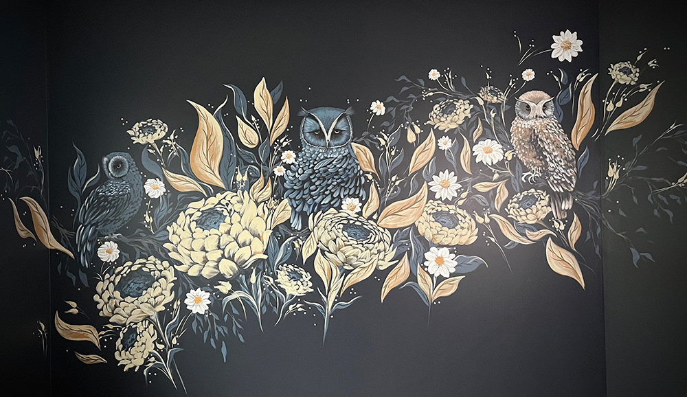 residential wall mural
