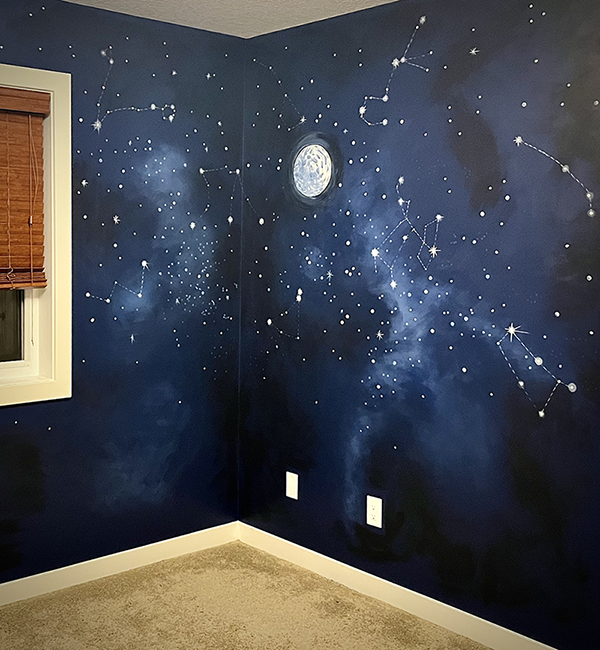 residential wall mural