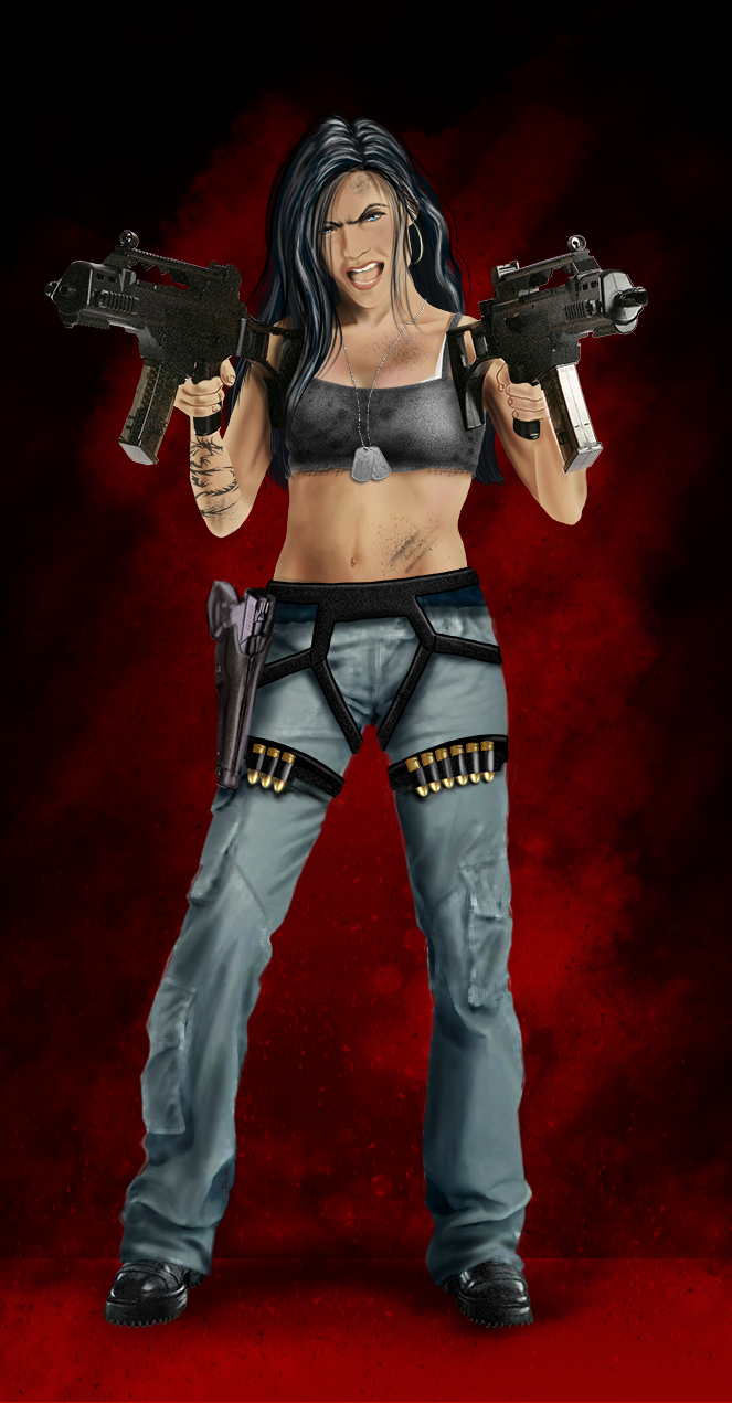Maggie - Character Concept for Video Game