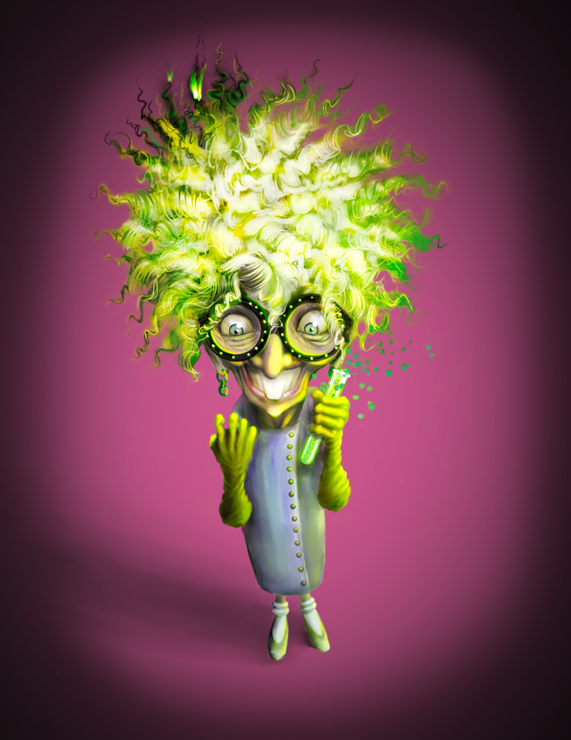 Madam Currie - Character concept for an Avatar