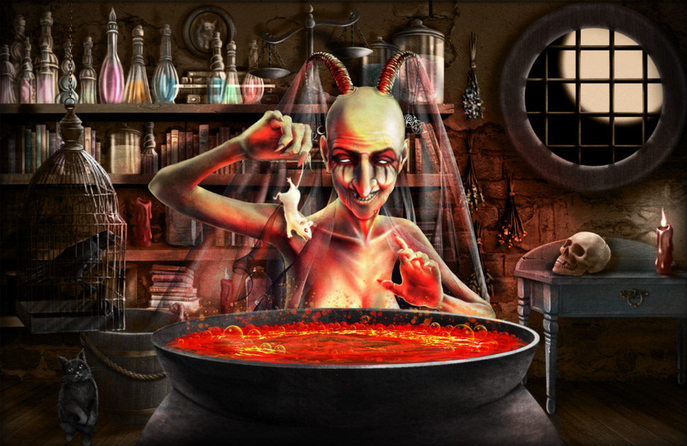 Deadly Brew digital illustration