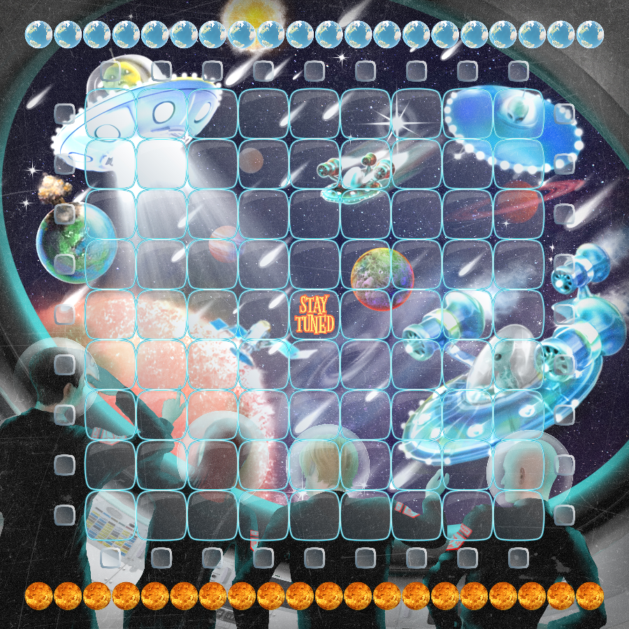 Alien Board Game Board Design & Illustration